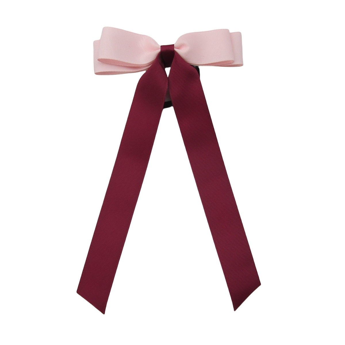 Lt.Pink and Wine Streamer Bows