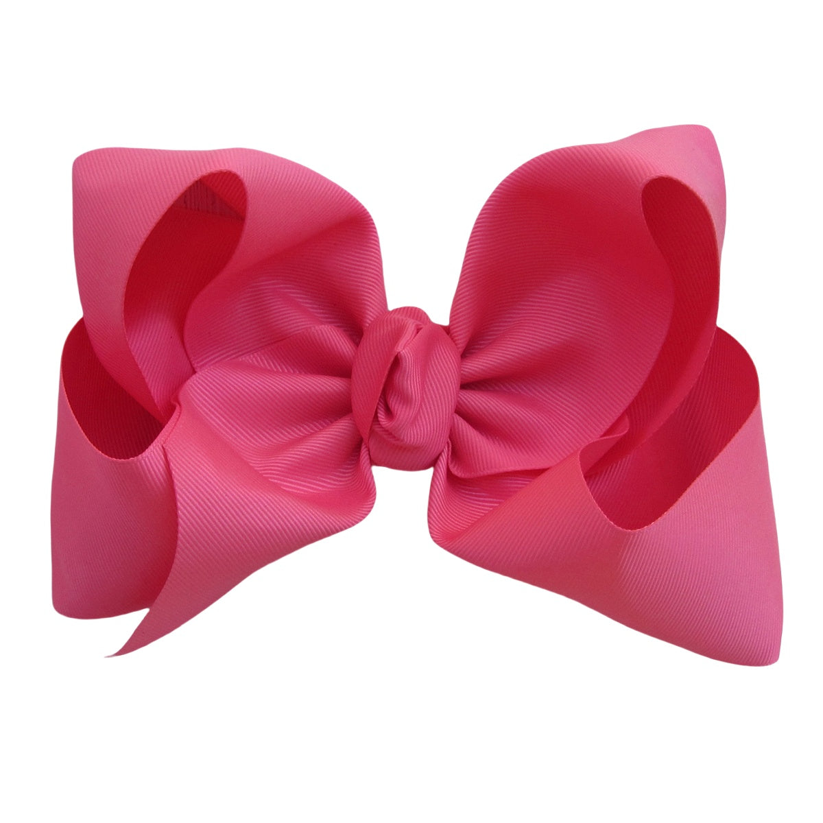 7.5 IN Camellia Rose Mega Bow Single Layer