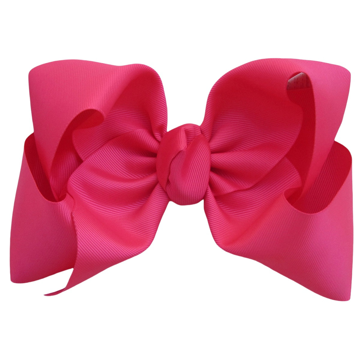 7.5 IN Shocking Pink Mega Bow Single Layer
