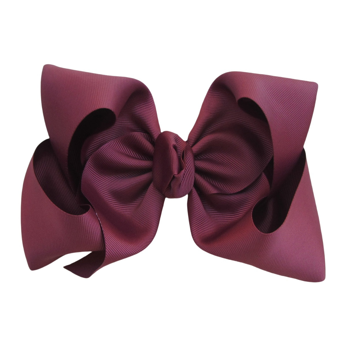 7.5 IN Burgungy Mega Bow Single Layer