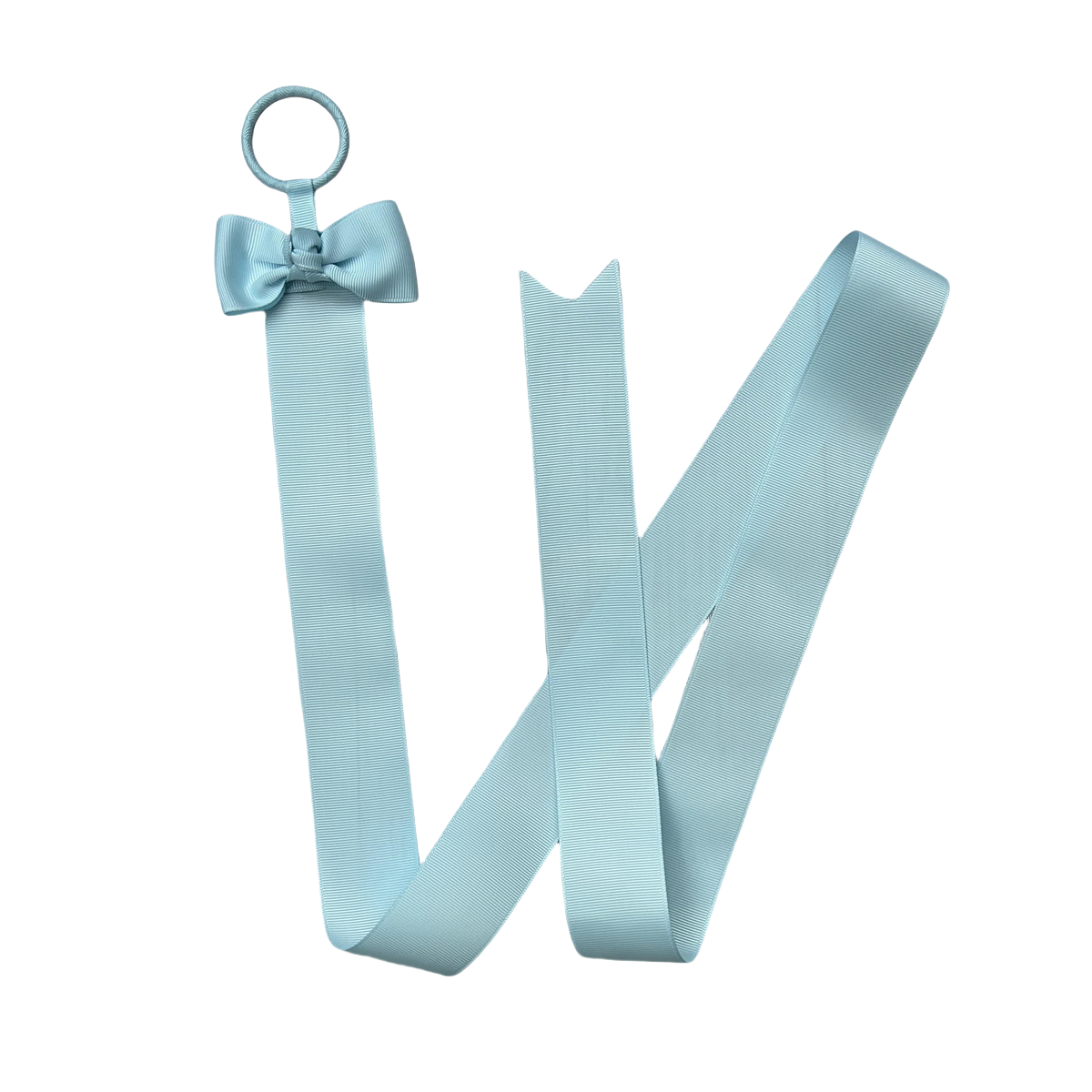 Lt.Blue Bow Holders for Girls Clip Hair Bows