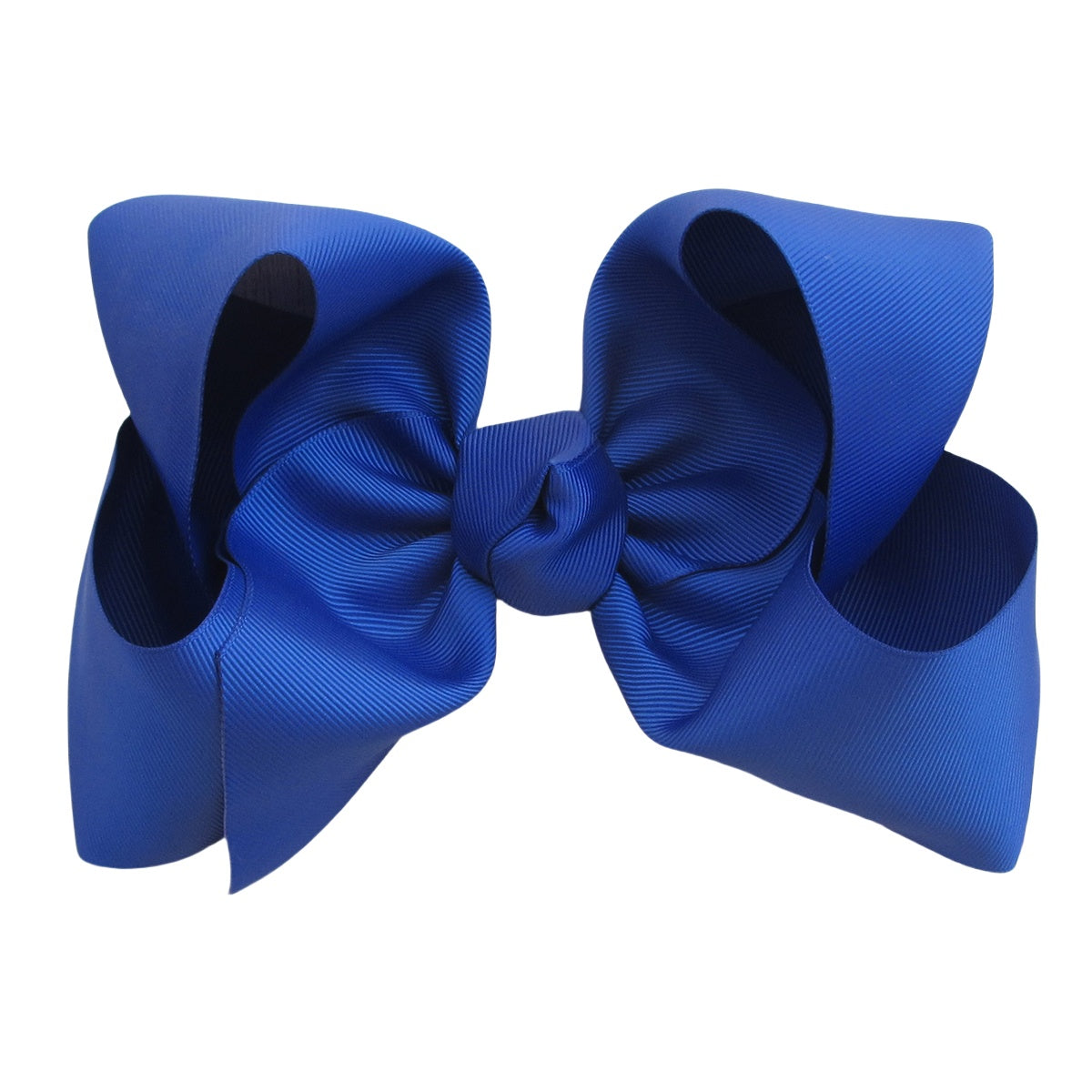 7.5 IN Electric Blue Mega Bow Single Layer