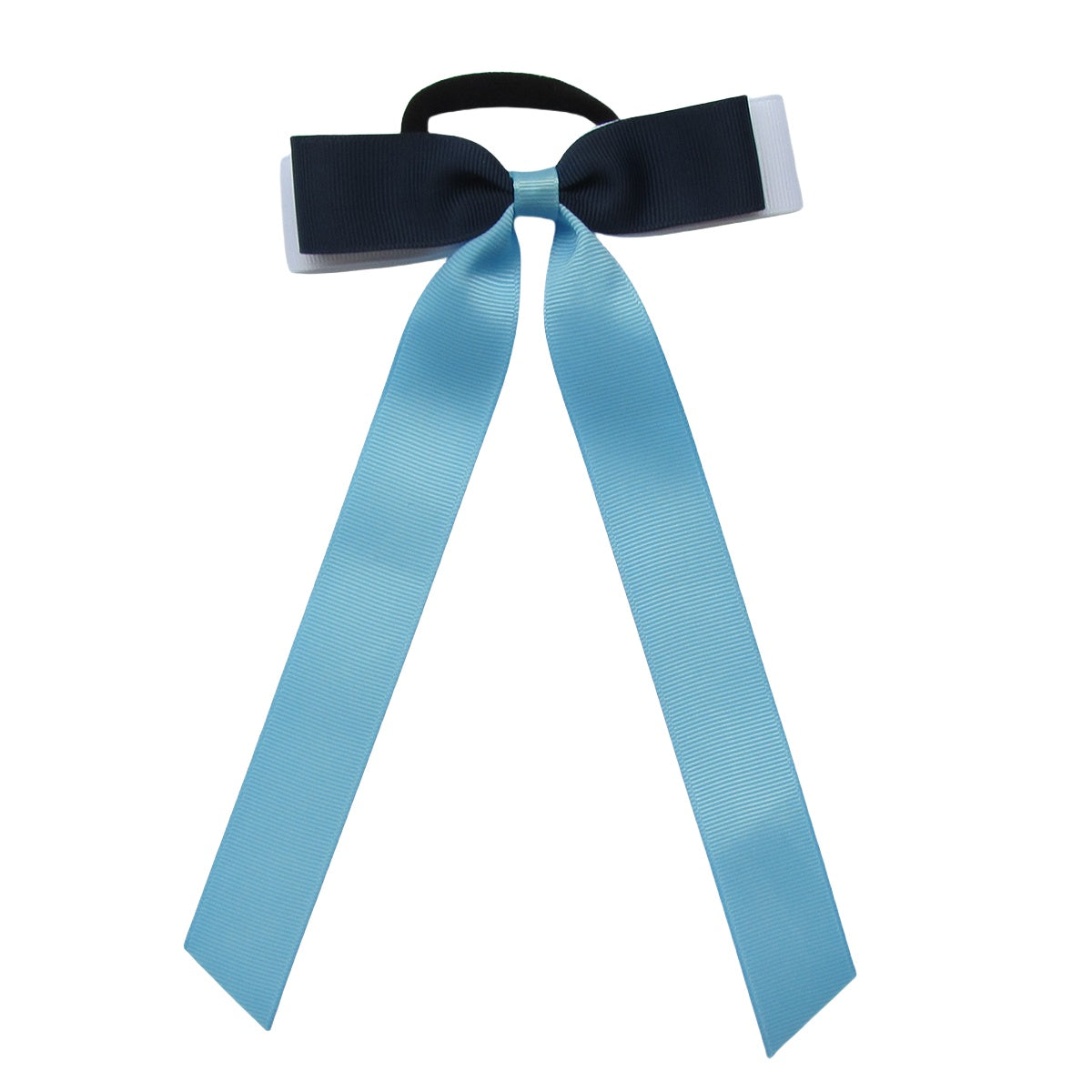 Navy,White and Blue Mist Streamer Bows