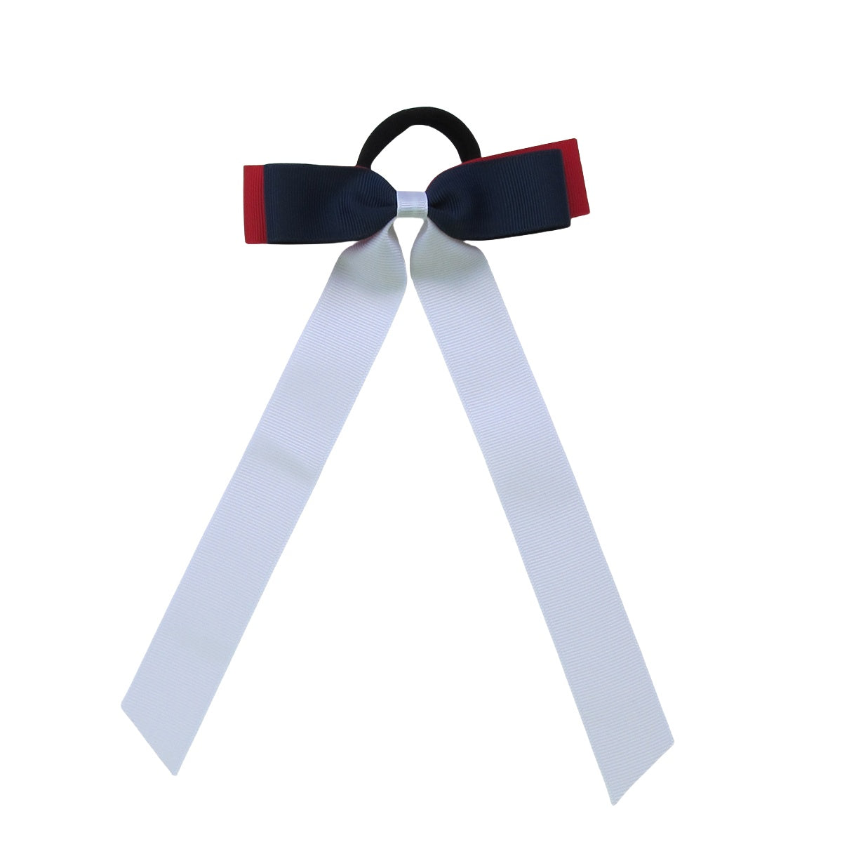 Navy,Red and White Streamer Bows