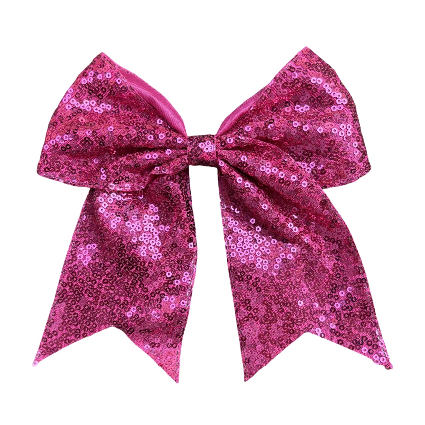 7 IN Azalea Sequin Cheer Hair Bows Large Alligator Clip