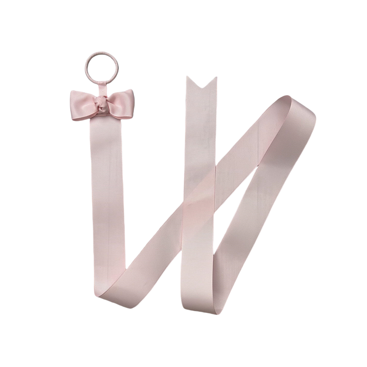 Lt.Pink Bow Holders for Girls Clip Hair Bows