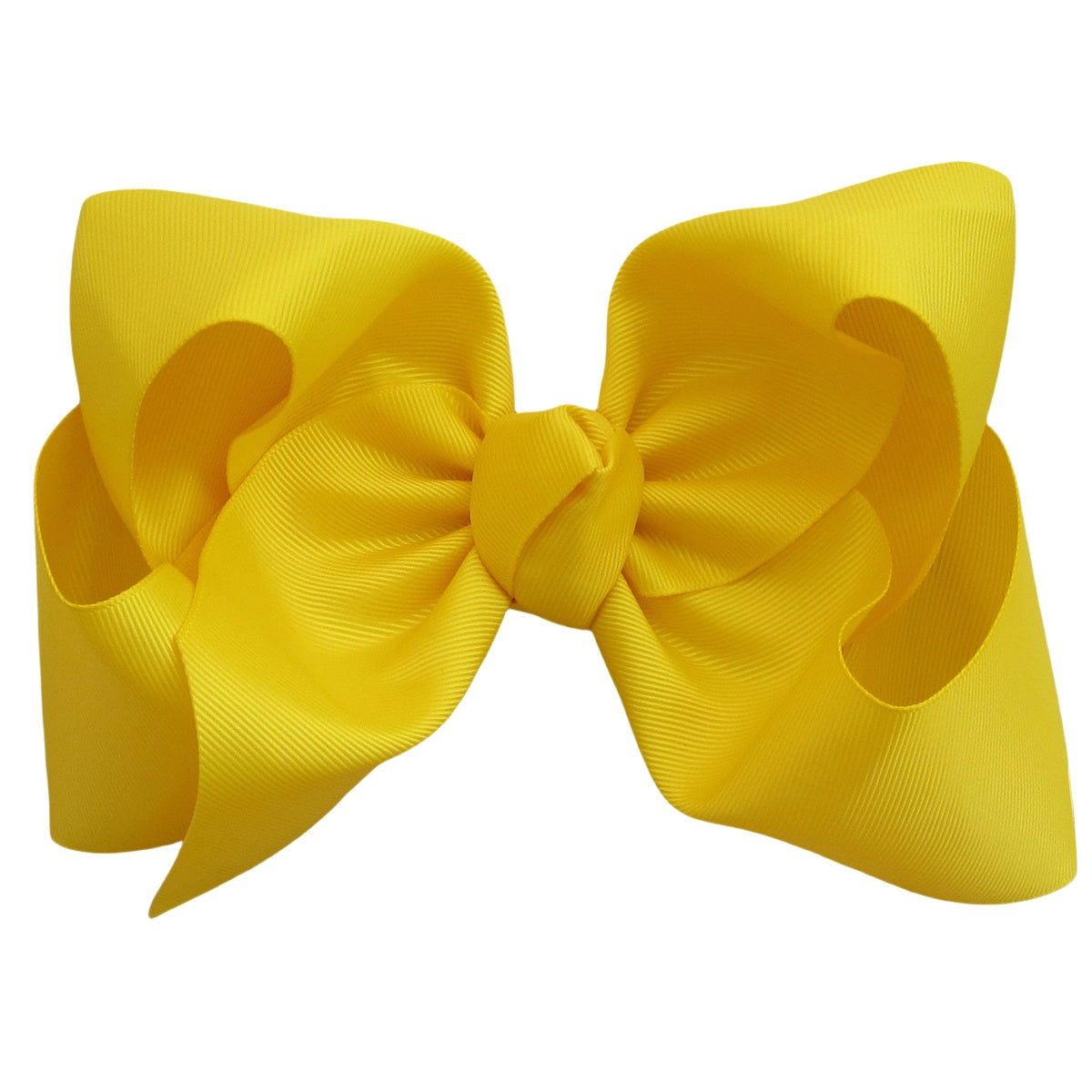 7.5 IN Daffodil Mega Bow Single Layer