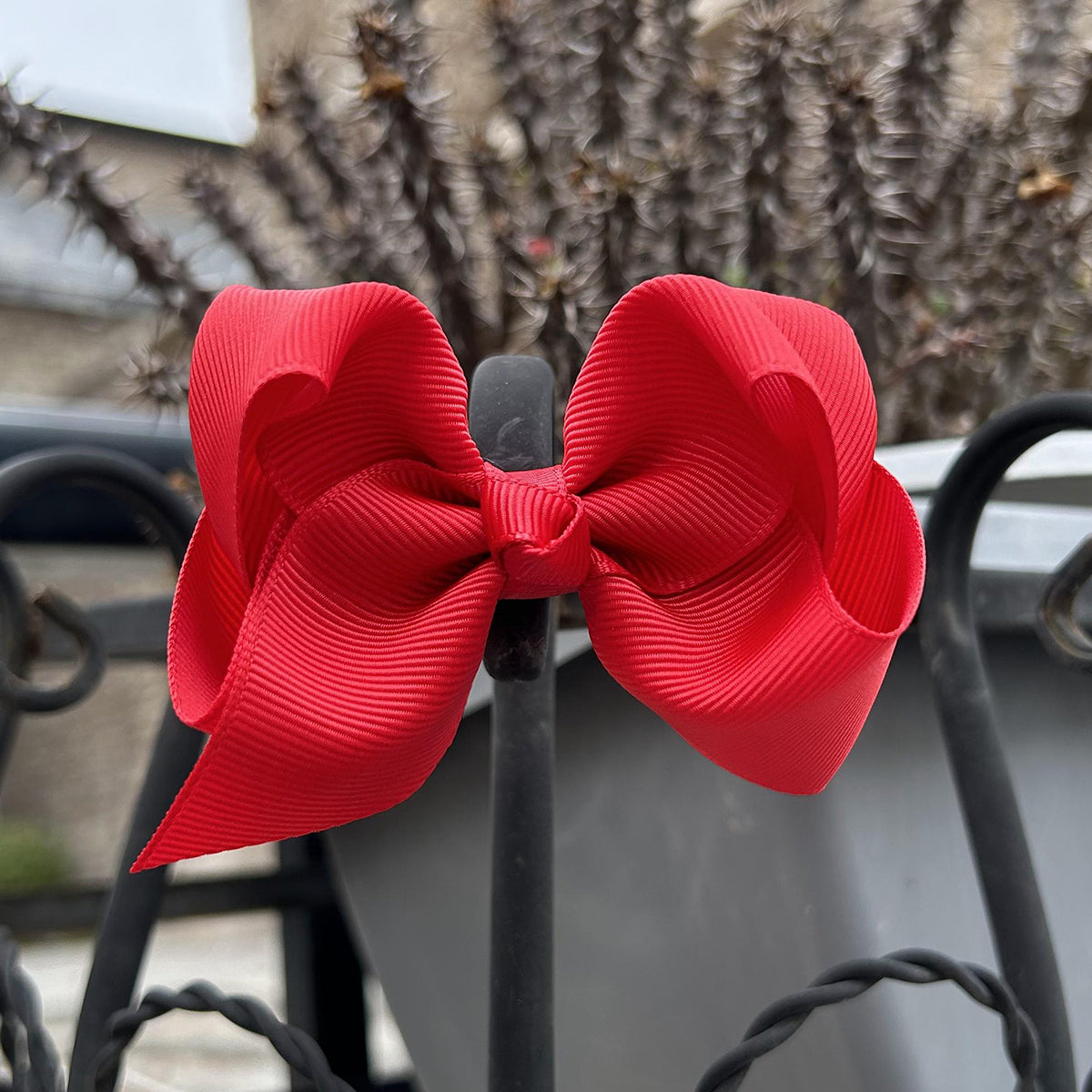 3 inch Red hair bow